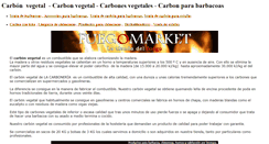 Desktop Screenshot of carbon-vegetal.es