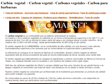 Tablet Screenshot of carbon-vegetal.es